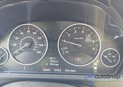 2013 BMW 328I xDrive из США, поврежденный, VIN WBA3B3C58DJ975925